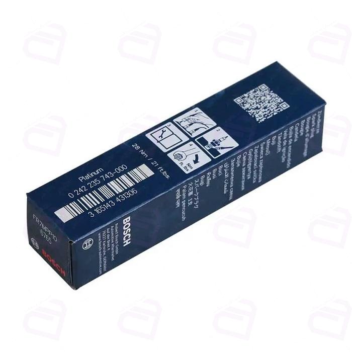 شمع تک پلاتین سوزنی پایه بلند بوش FR7MPP10