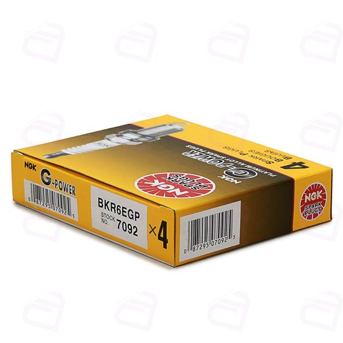شمع تک پلاتین سوزنی پایه کوتاه G-POWER انجیکا BKR6EGP