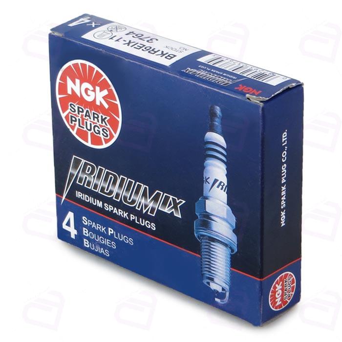 شمع تک پلاتین سوزنی پایه کوتاه ایریدیوم انجیکا BKR6EIX-11