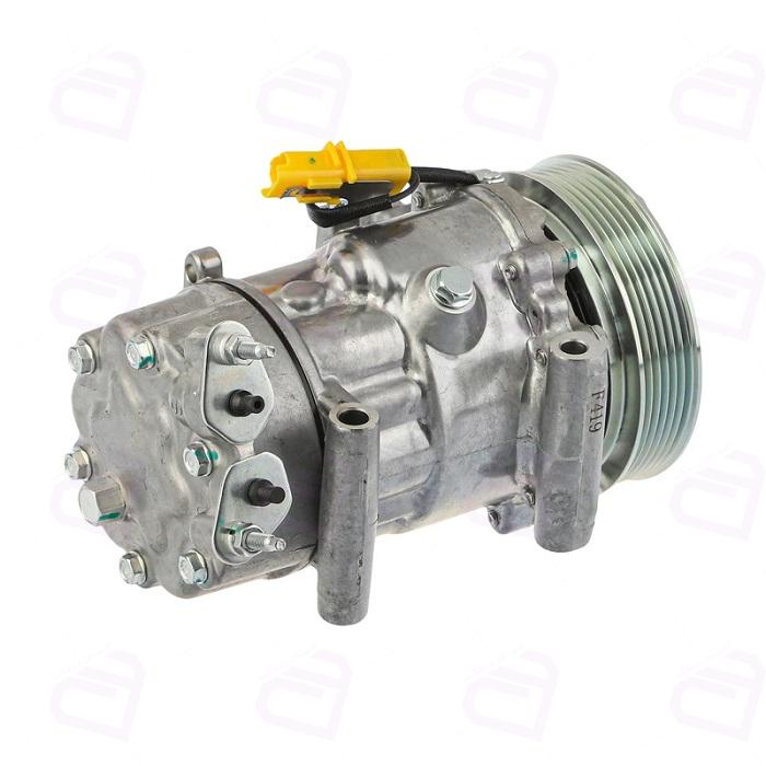 کمپرسور کولر پژو 206 تیپ 5 کد0892 (تارا TU5P)