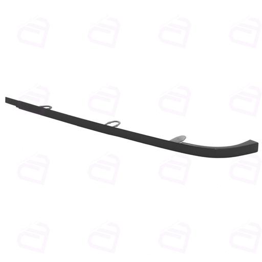 ابرویی پژو پارس جلو رنگی شرکتی کد0892 (پژو پارس XU7, چپ, خاکستری)