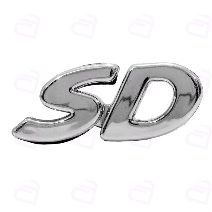 آرم نوشته SD آرم سازان (پژو TU5 SD)