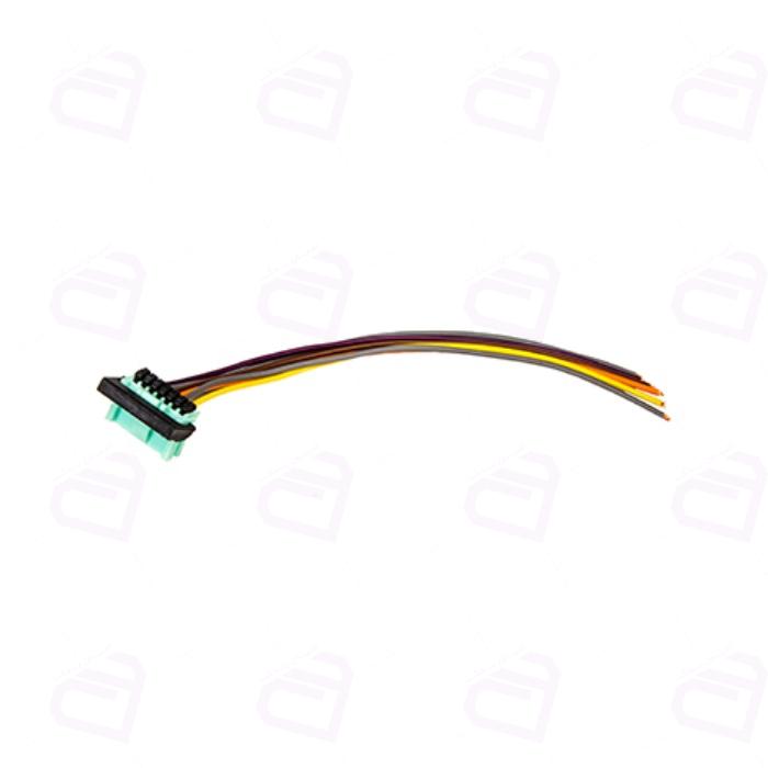 سوکت 6 فیش کلید شیشه بالابر پژو 405 چپ اتوماتیک کد151 (روآ سال OHVG)