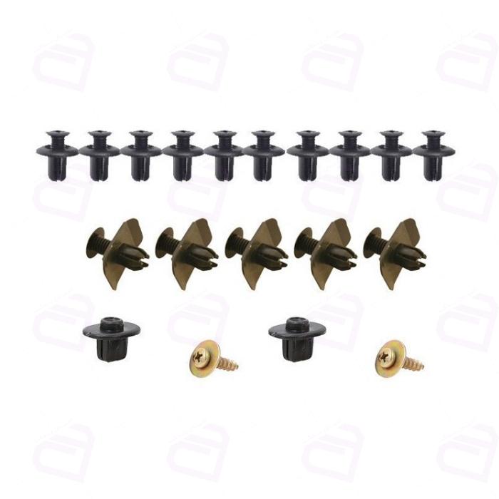 مجموعه کامل خار سپر عقب پراید 132 کد5205 (پراید 111 M13)