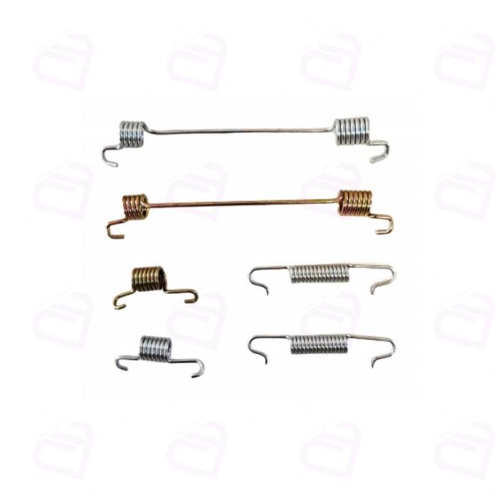 مجموعه کامل فنر لنت ترمز پژو 206 تیپ 2 عقب کد0892 (پژو TU3 SD)