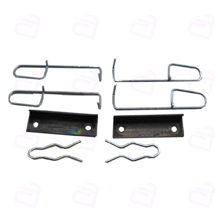 مجموعه کامل فنر لنت ترمز پژو 206 تیپ 5 عقب کد0892 (پژو TU5 SD)
