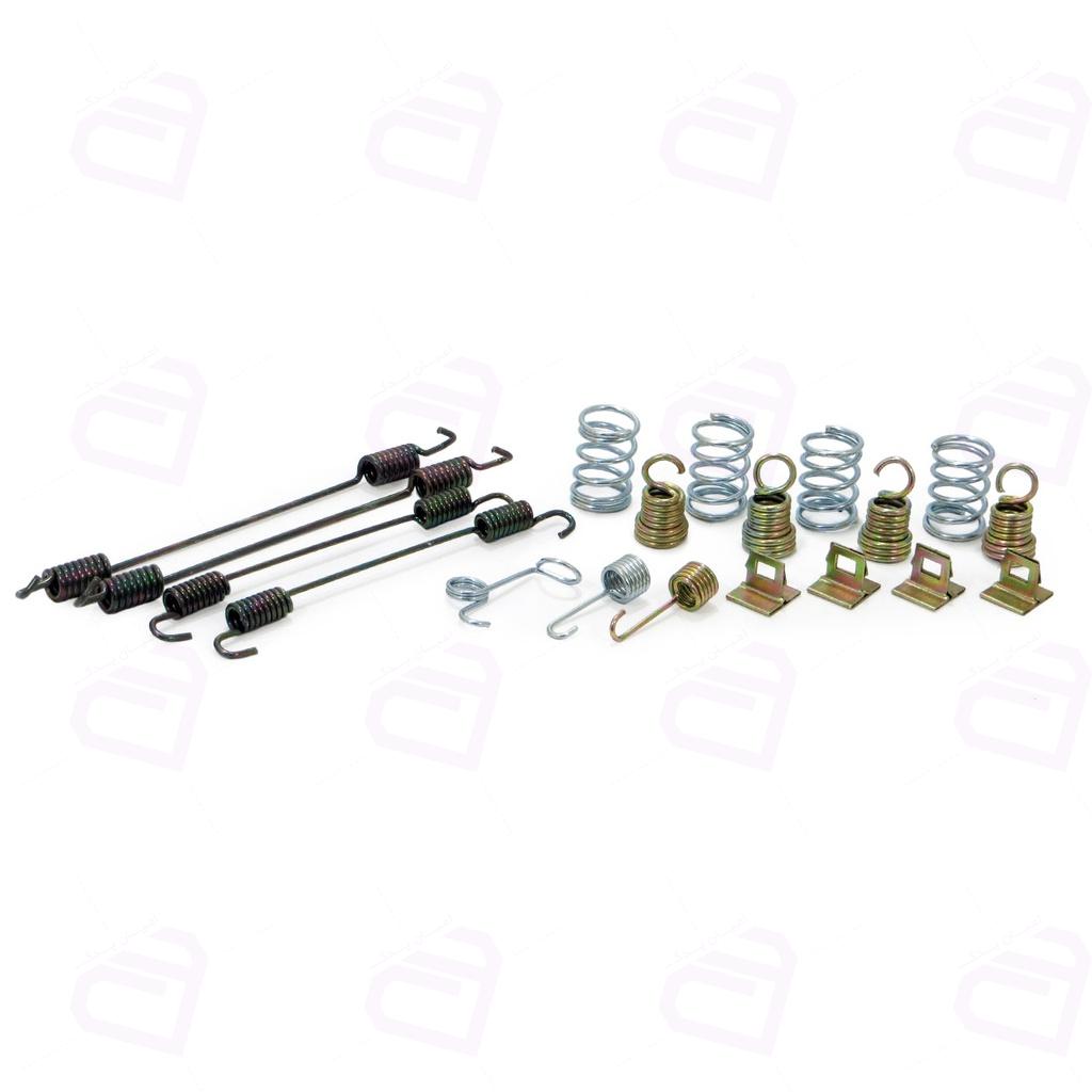 مجموعه کامل فنر لنت ترمز پژو 405 عقب کد0892 (پژو پارس XU7)