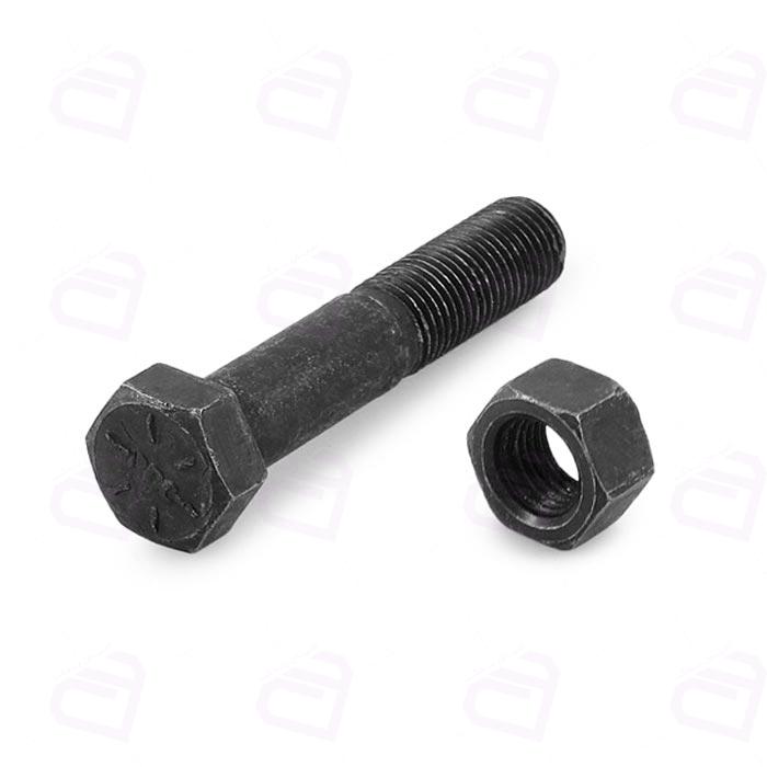 پیچ و مهره 5*10 شغالدست پیکان ریز نیم دنده کد0892 (پیکان وانت انژکتوری)