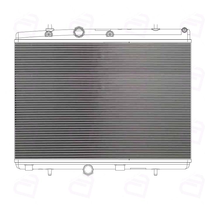 رادیاتور آب پژو 2008 کوشش 4101010091