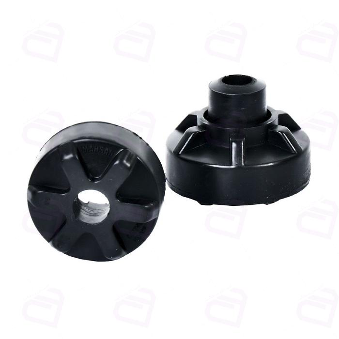لاستیک ضربه گیر کمک فنر پراید عقب (نر و ماده) امیرنیا 2042004010