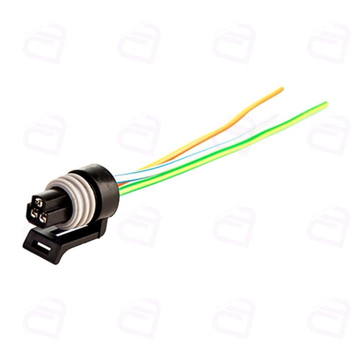 سوکت 3 فیش سنسور دریچه گاز دوویی کد102 (رنو ال90 K4M)
