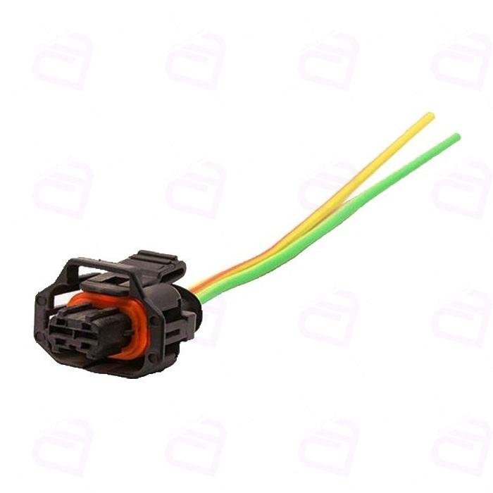 سوکت 2 فیش سوزن انژکتور نیسان دیزل کد105 (سمند EF7 LX)