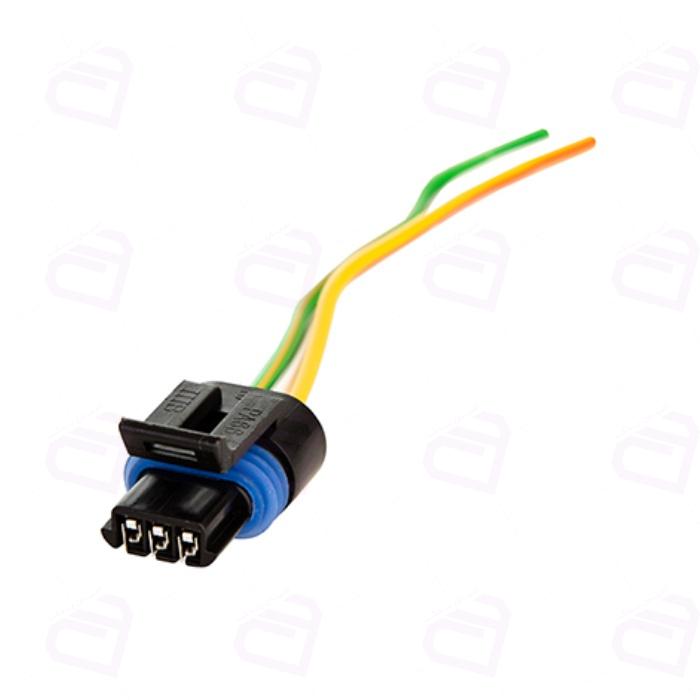 سوکت 3 فیش استپر موتور ال90 کد271 (نیسان سایپا انژکتوری)