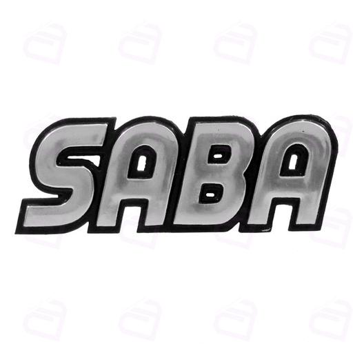 آرم نوشته SABA آرم سازان (پراید صبا انژکتوری)