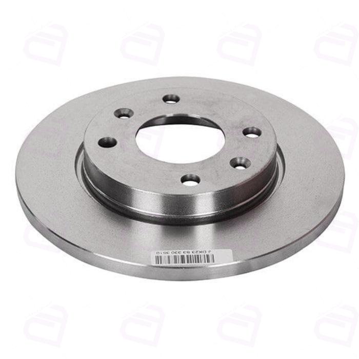 دیسک چرخ جلو پژو 206 تیپ 2 امیرنیا 5023021010