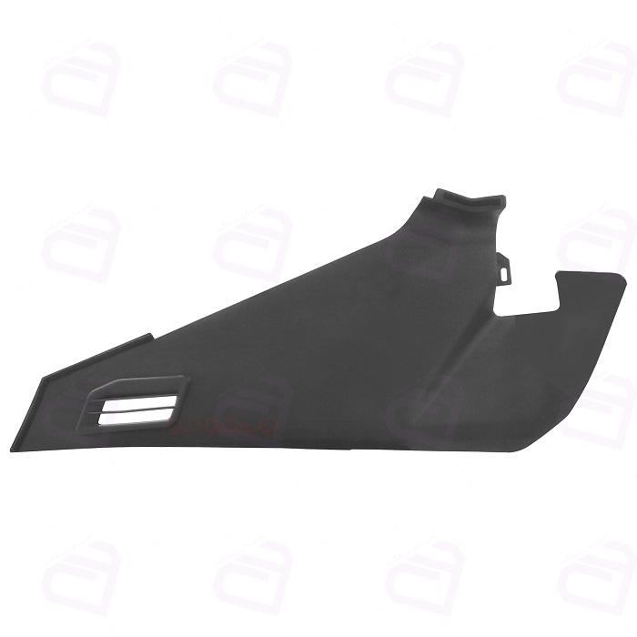 قاب بغل کنسول دنده پژو 405 آذین پارت (پژو 405 XU7, چپ, مشکی)