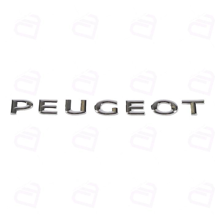 آرم نوشته PEUGEOT ناپیوسته استیل کد8392 (پژو 2008)