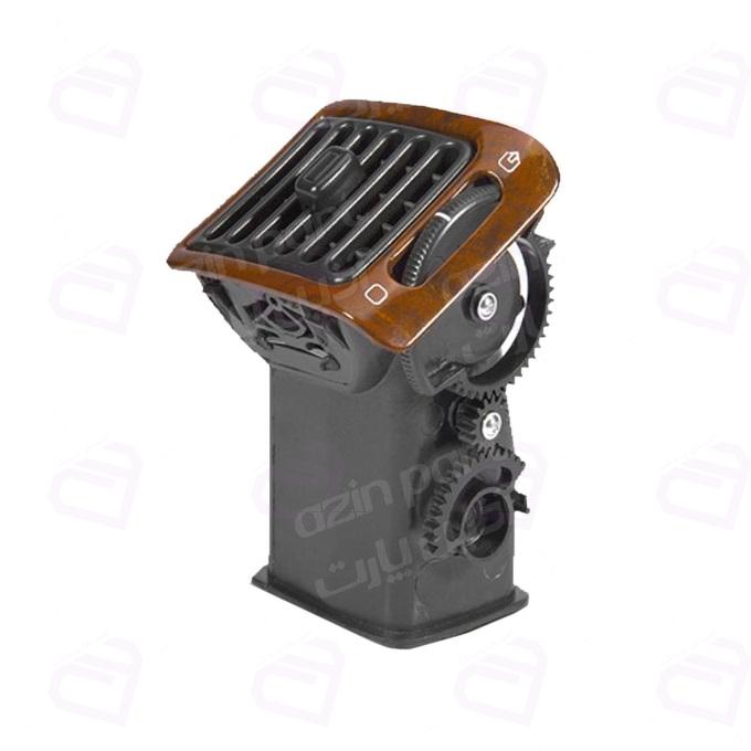 دریچه هوای داشبورد پژو پارس قدیم چوبی براق بغل آذین پارت (پژو پارس TU5, چپ)