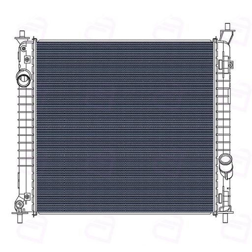 رادیاتور آب سانگ یانگ تیولی کوشش 4101630006