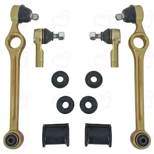 مجموعه کامل جلوبندی پراید بوش لاستیکی آذر نهاد سامان