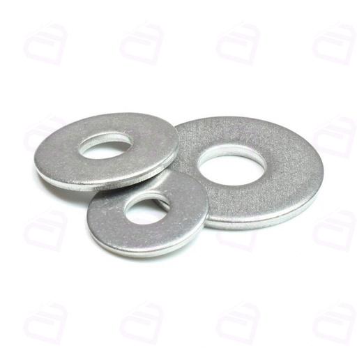 واشر تخت آلومینیومی سایز 30 قطر 38 کد0892
