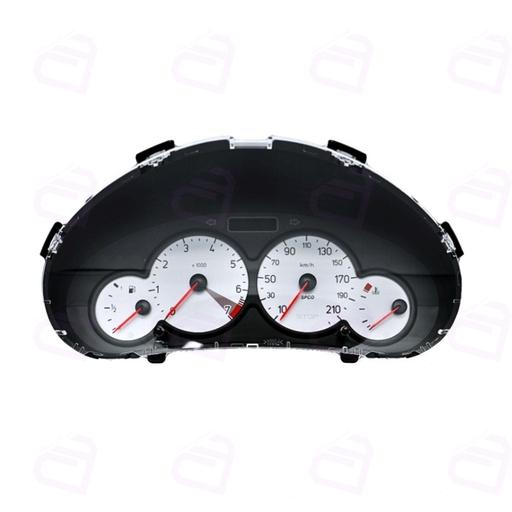 پشت آمپر پژو 206 جدید سوکت مشکی عظام 3163041