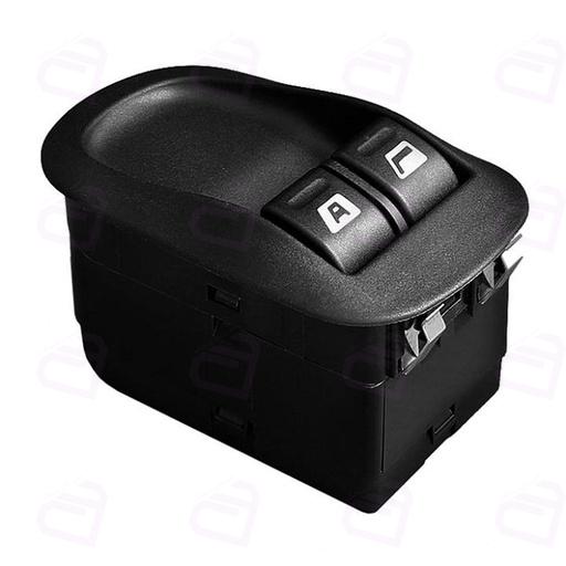 کلید شیشه بالابر پژو 206 تیپ 2 جلو دو سوکت ایمن تک